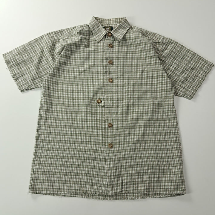 [SOLD OUT] CK277 M 오에스트라흐텐 90s 바바리안 반팔 알펜 셔츠 남방