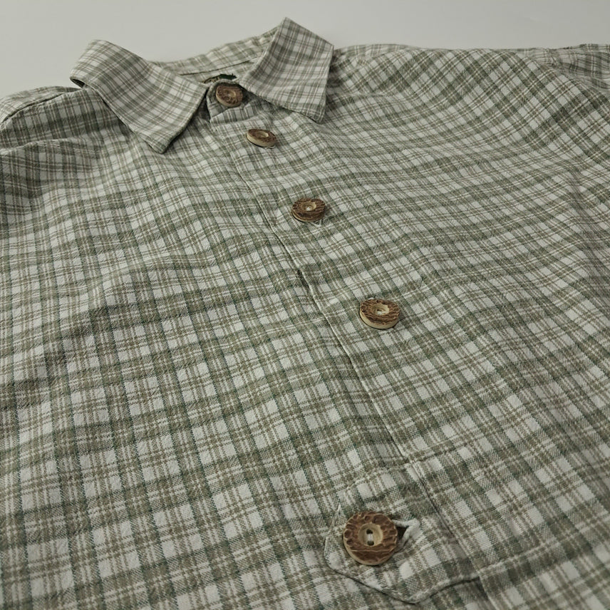 [SOLD OUT] CK277 M 오에스트라흐텐 90s 바바리안 반팔 알펜 셔츠 남방