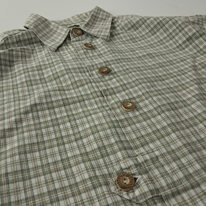 [SOLD OUT] CK277 M 오에스트라흐텐 90s 바바리안 반팔 알펜 셔츠 남방
