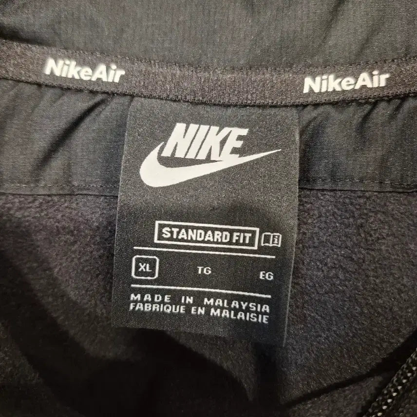 [BUNJANG] Nike Air Fleece Anorak Black / 나이키 에어 플리스 아노락 블랙
