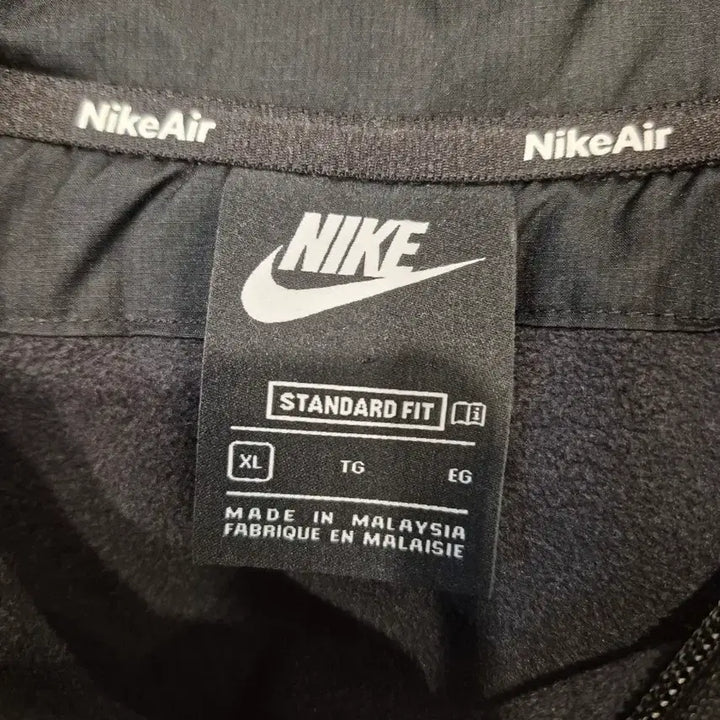 [BUNJANG] Nike Air Fleece Anorak Black / 나이키 에어 플리스 아노락 블랙