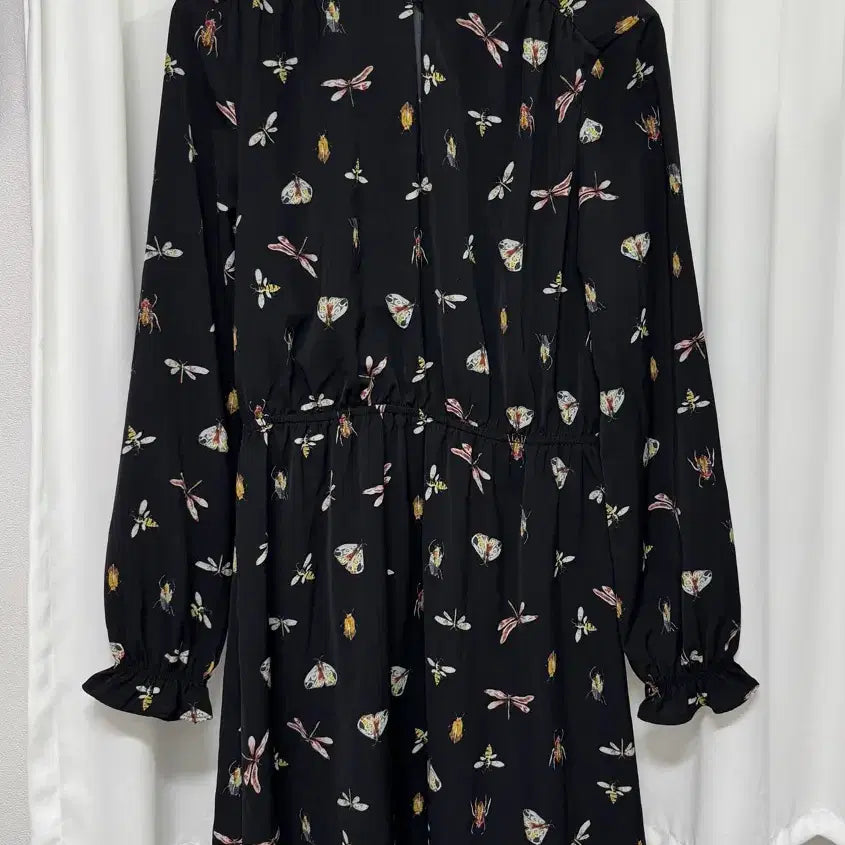 [BUNJANG] H&amp;M Black Chiffon Dress / H&amp;M 블랙 원피스