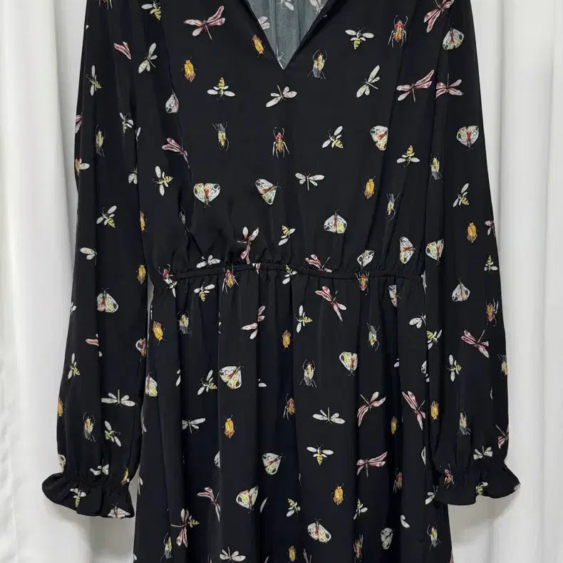 [BUNJANG] H&amp;M Black Chiffon Dress / H&amp;M 블랙 원피스