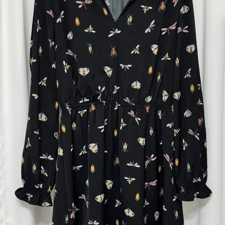 [BUNJANG] H&amp;M Black Chiffon Dress / H&amp;M 블랙 원피스