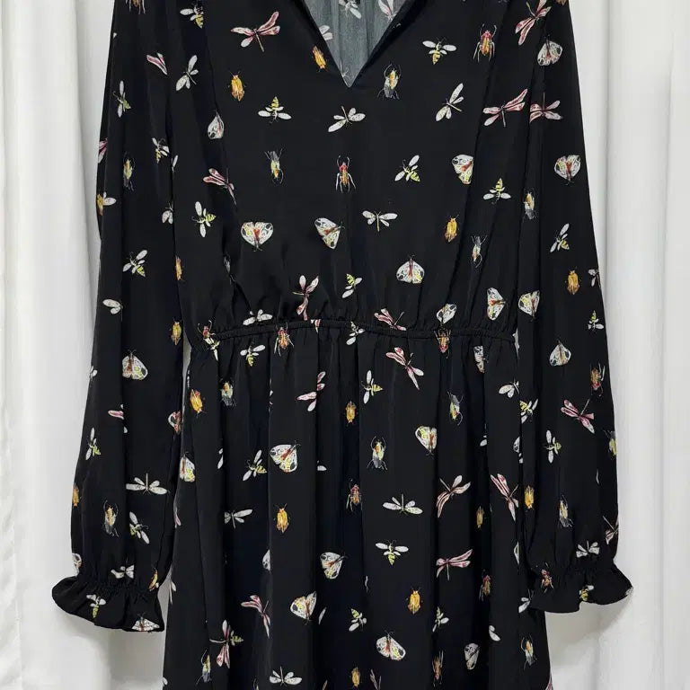 [BUNJANG] H&amp;M Black Chiffon Dress / H&amp;M 블랙 원피스