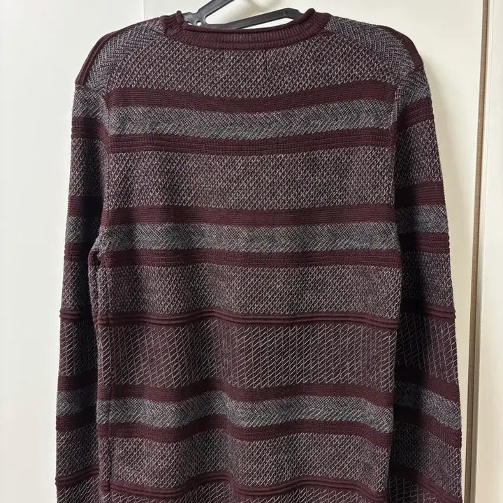[BUNJANG] Solid Homme Striped Knit Sweater / (새제품) 솔리드옴므 스프라이트 니트