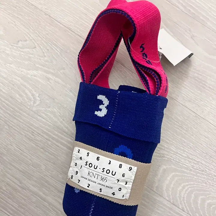 [BUNJANG] Sou・Sou Knit 365 Tote Bag - Navy / 소우소우 니트365 토트백 네이비 새상품
