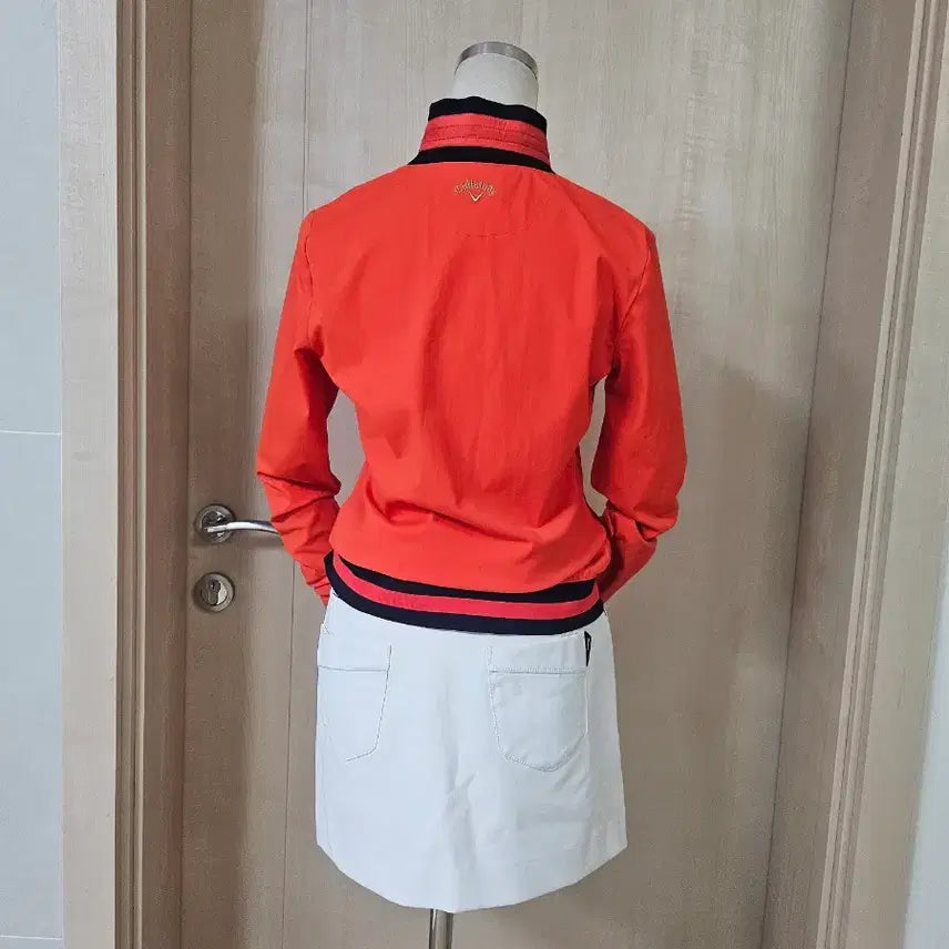 [BUNJANG] Adidas Orange Windbreaker Jacket / 아디다스 오렌지색 바람막이 자켓 90