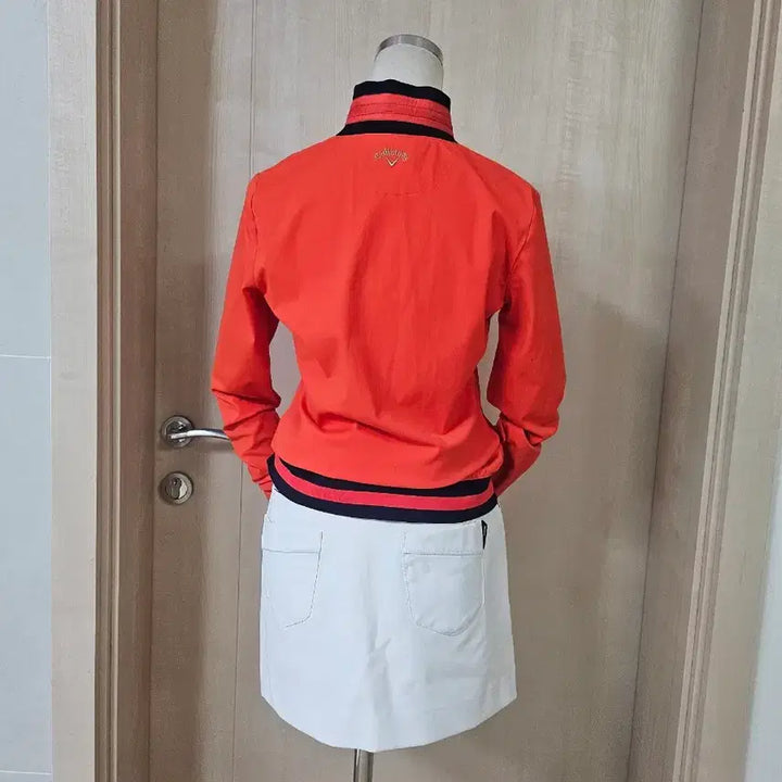 [BUNJANG] Adidas Orange Windbreaker Jacket / 아디다스 오렌지색 바람막이 자켓 90