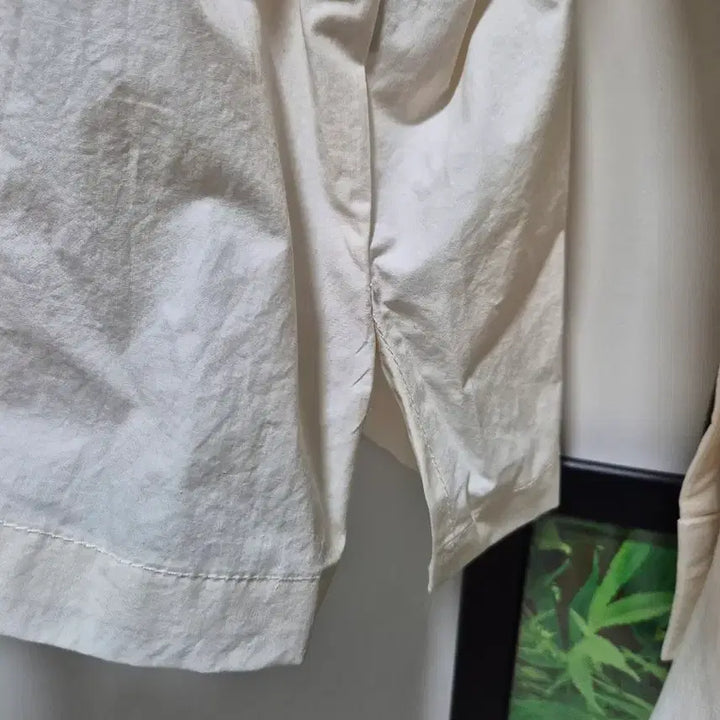 [BUNJANG] Marie Claire Butter Beige Shirt Blouse / (타임세일)(새상품)마리끌레르 버터색 셔츠 블라우스