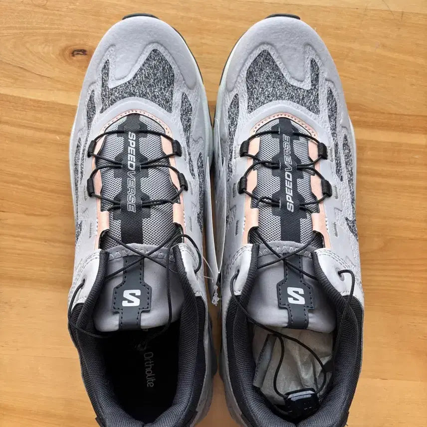 [BUNJANG] Salomon Speedverse PRG Ash Gray Rose Cloud Sneakers / 살로몬 스피드벌스 PRG 애쉬 그레이 로즈 클라우드 새상품