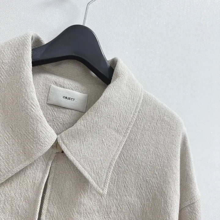 [BUNJANG] Object Linen Blend One-Button Jacket / 오브젝트 원버튼 린넨 혼방 자켓
