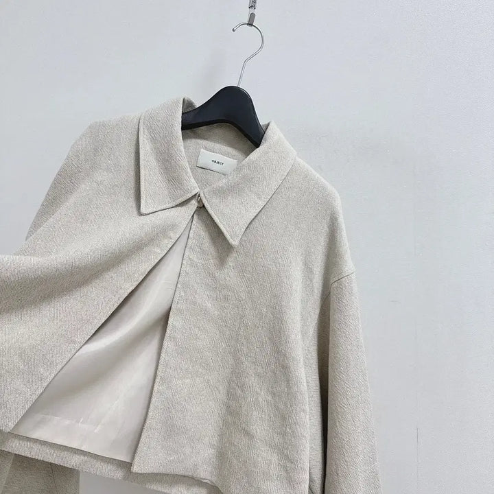 [BUNJANG] Object Linen Blend One-Button Jacket / 오브젝트 원버튼 린넨 혼방 자켓