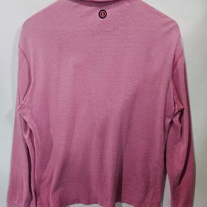 [BUNJANG] BOGNER Pink Long Sleeve Polo Shirt XL / BOGNER 핑크색 긴팔 폴로티셔츠XL (b20)