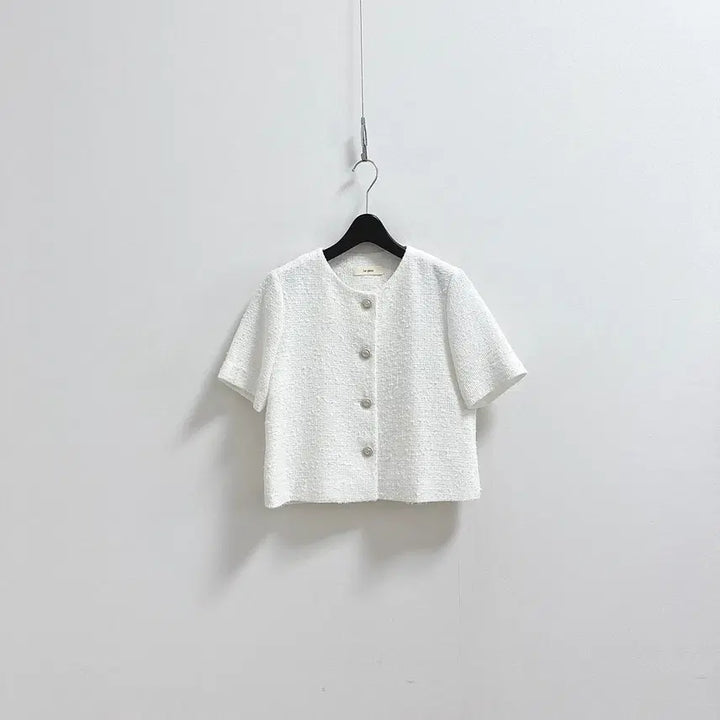 [SOLD OUT] 르플레인 썸머 반팔 트위드 자켓