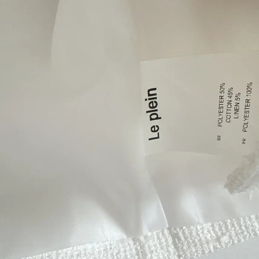 [SOLD OUT] 르플레인 썸머 반팔 트위드 자켓