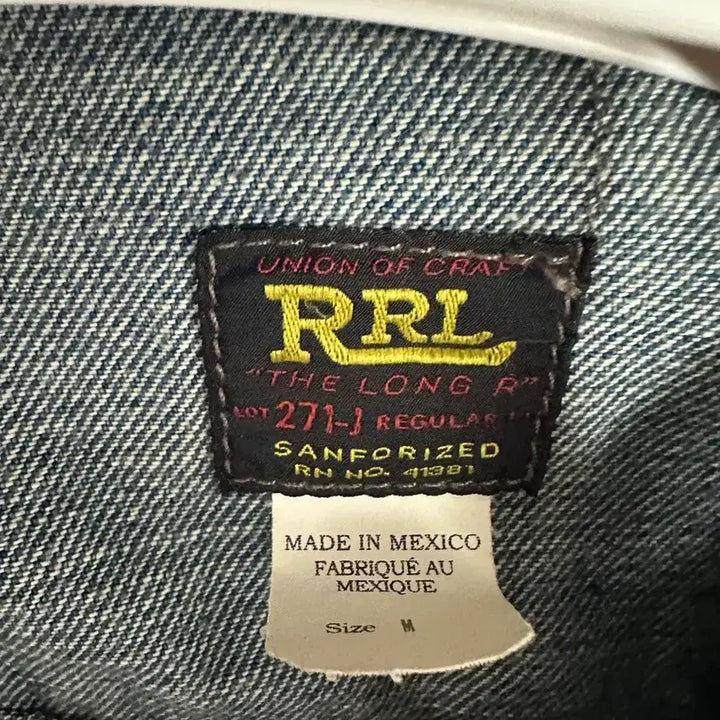 [SOLD OUT] rrl lot271 청자켓 m