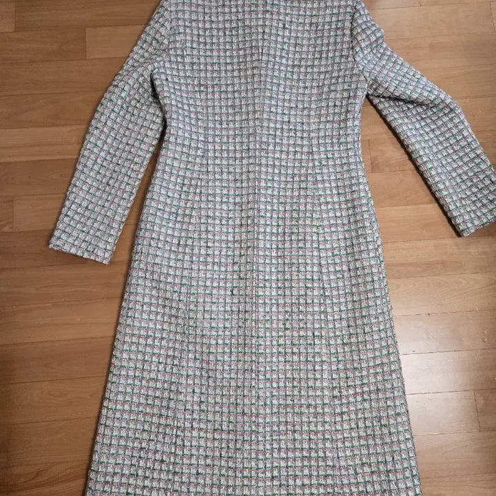 [BUNJANG] MojoSphin Tweed Long Coat / 모조에스핀 트위드 코트