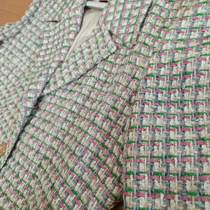 [BUNJANG] MojoSphin Tweed Long Coat / 모조에스핀 트위드 코트