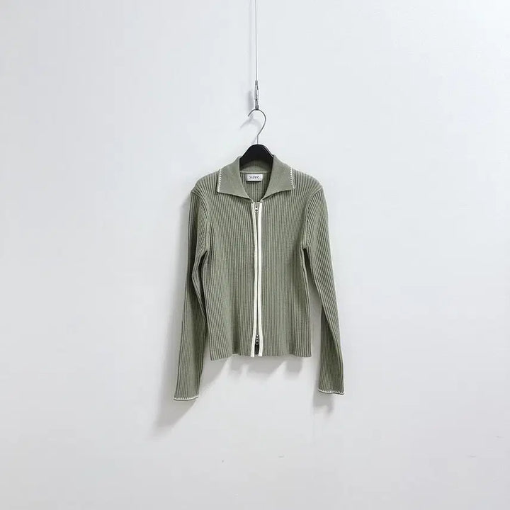 [BUNJANG] Yeppe Two-Way Zip-Up Cardigan / 엽페 투웨이 집업 가디건