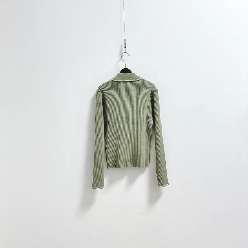 [BUNJANG] Yeppe Two-Way Zip-Up Cardigan / 엽페 투웨이 집업 가디건