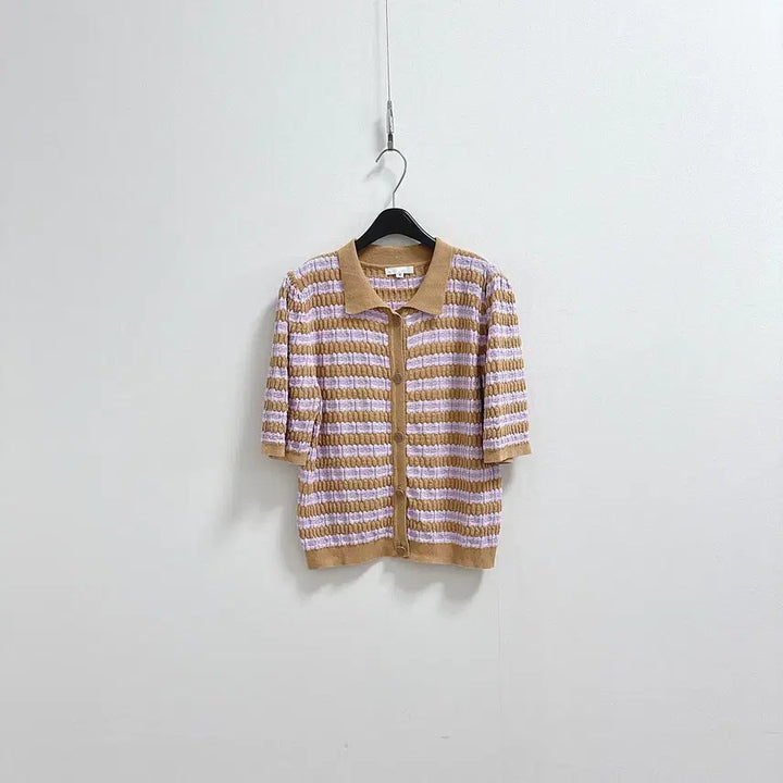 [BUNJANG] Jeipyeong Lusso Knit Cardigan / 제평 루쏘 반팔 니트 가디건