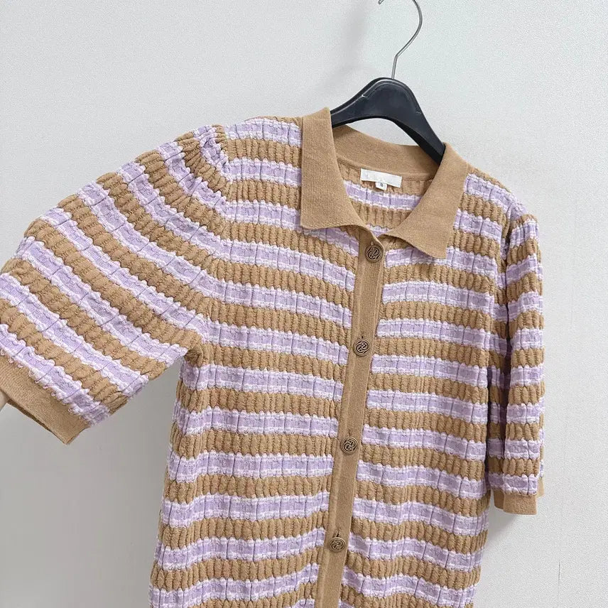 [BUNJANG] Jeipyeong Lusso Knit Cardigan / 제평 루쏘 반팔 니트 가디건