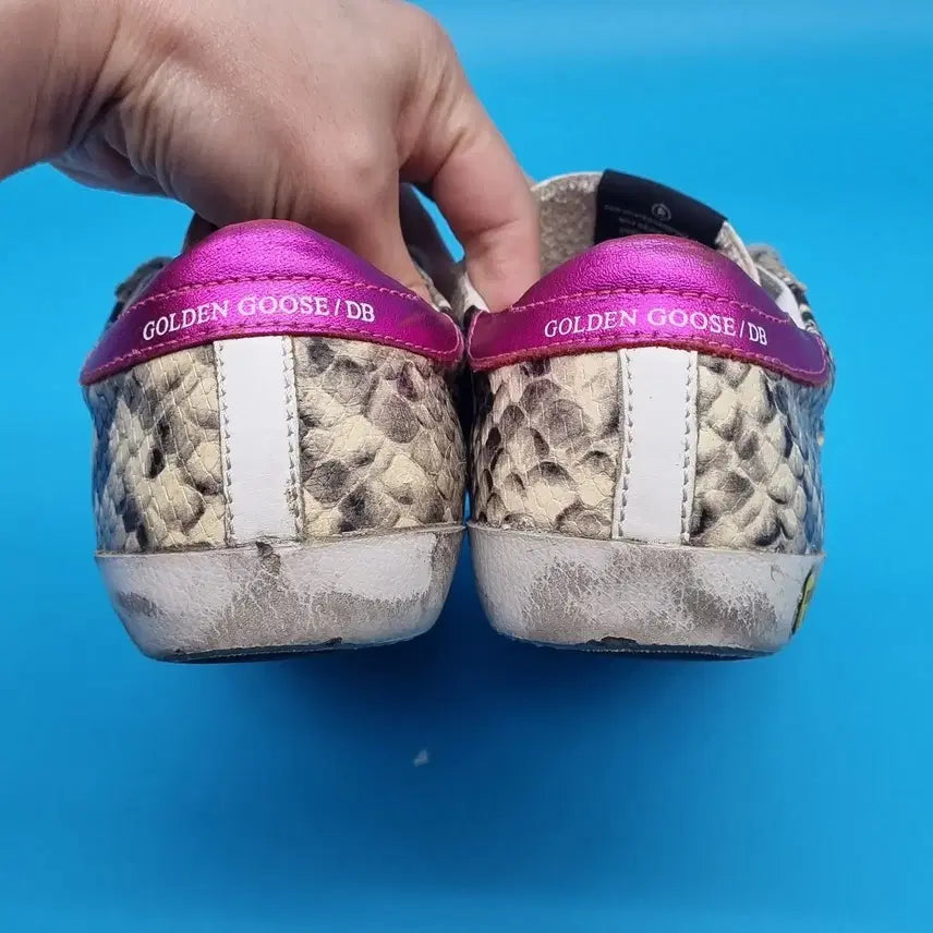 [BUNJANG] Golden Goose Superstar Snake Kids Sneakers 220 / O 골든구스 슈퍼스타 스네이크 아동운동화 220