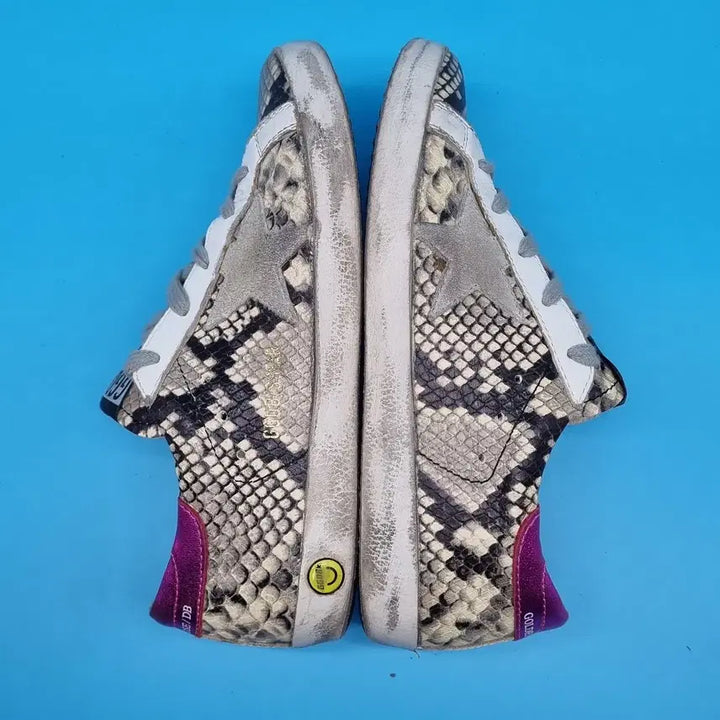 [BUNJANG] Golden Goose Superstar Snake Kids Sneakers 220 / O 골든구스 슈퍼스타 스네이크 아동운동화 220