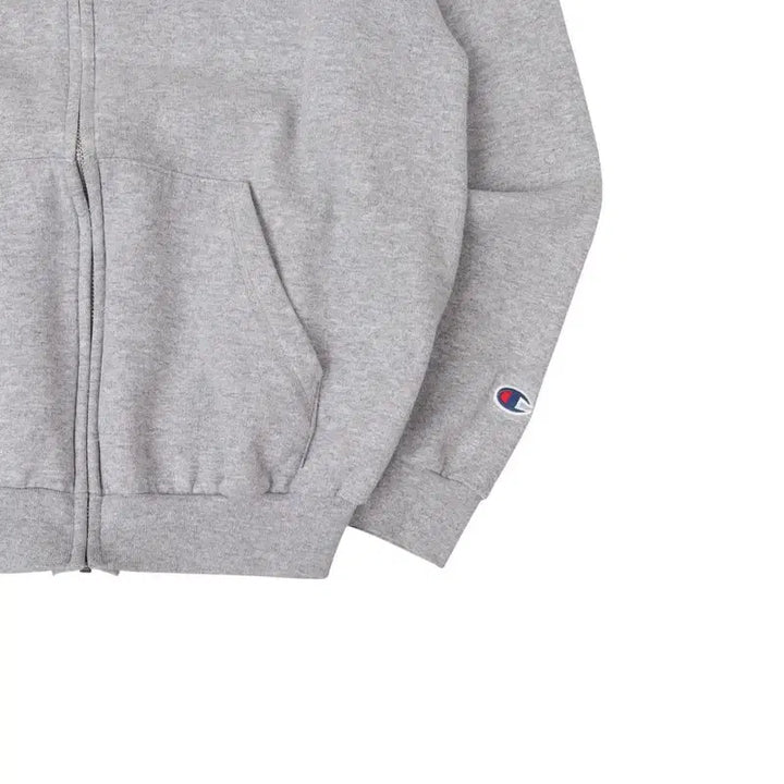 [BUNJANG] Champion Harvard University Gray Hoodie Zip-up / 챔피온 그레이 하버드 유니버시티 후드집업