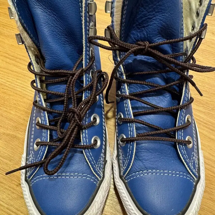 [BUNJANG] Converse All Star Leather High-Top Sneakers (230) / 컨버스올스타가죽하이탑운동화230