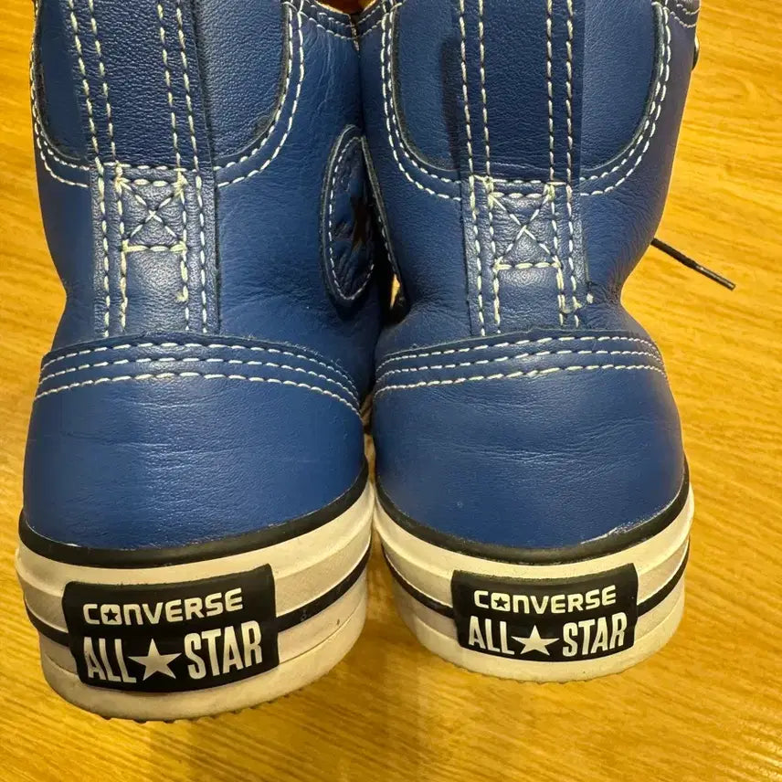 [BUNJANG] Converse All Star Leather High-Top Sneakers (230) / 컨버스올스타가죽하이탑운동화230