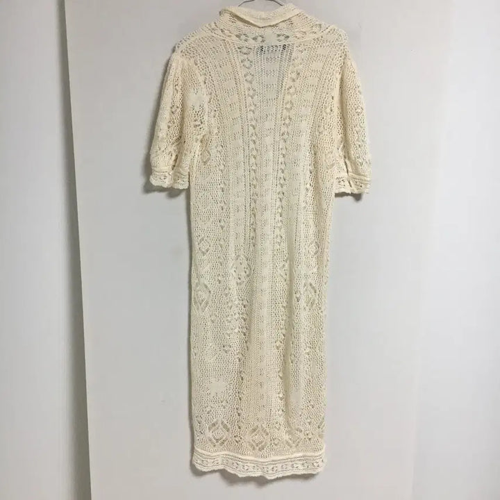 [BUNJANG] Ralph Lauren Polo Crochet Long Cardigan M / 랄프로렌폴로 신상 크로셰 롱 가디건 M