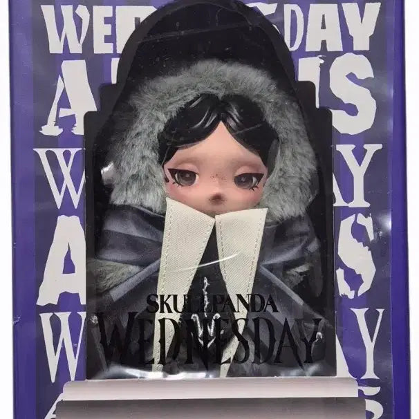 [BUNJANG] Skullpanda Wednesday Figure / 스컬판다 웬즈데이