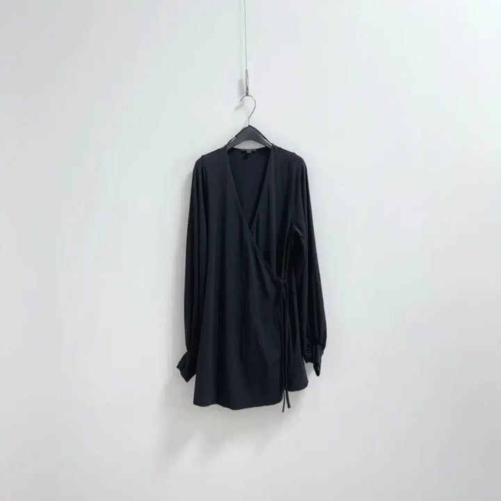 [BUNJANG] COS Balloon Sleeve Wrap Cardigan / 코스 벌룬소매 랩 가디건