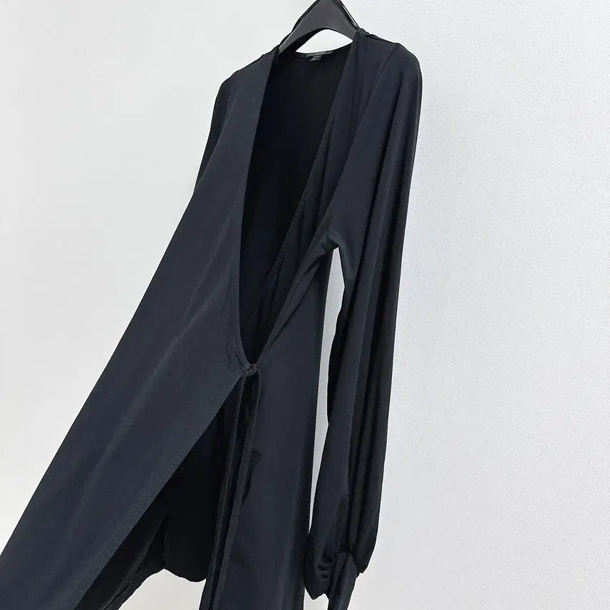 [BUNJANG] COS Balloon Sleeve Wrap Cardigan / 코스 벌룬소매 랩 가디건