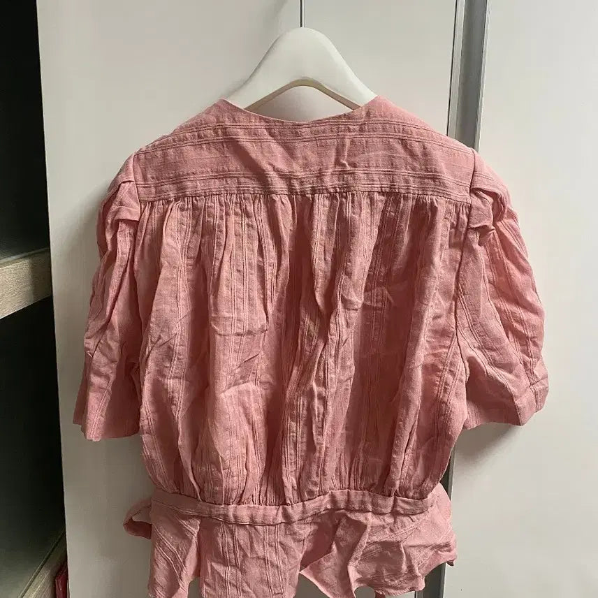 [SOLD OUT] [보관만한새상품] 청순여리 랩 블라우스 프리사이즈 정가 46,700원