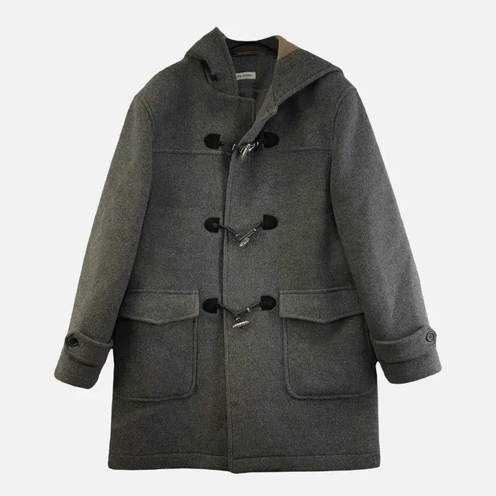 [BUNJANG] Mila Schon Free Size Gray Tteokbokki Coat / 밀라숀 남FREE 떡볶이 코트 그레이 M6901