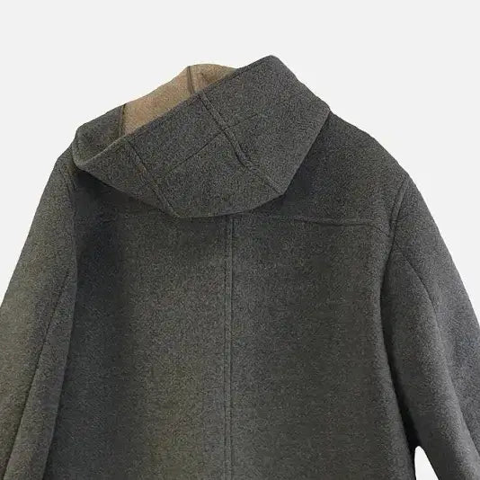 [BUNJANG] Mila Schon Free Size Gray Tteokbokki Coat / 밀라숀 남FREE 떡볶이 코트 그레이 M6901