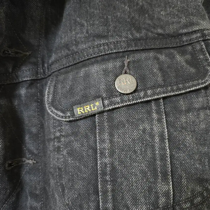[SOLD OUT] RRL 랄프로렌 블랙 데님 자켓