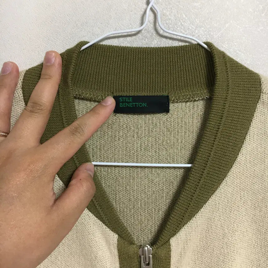 [BUNJANG] Benetton Simple Long Cardigan / 베네통 심플 롱 가디건 free
