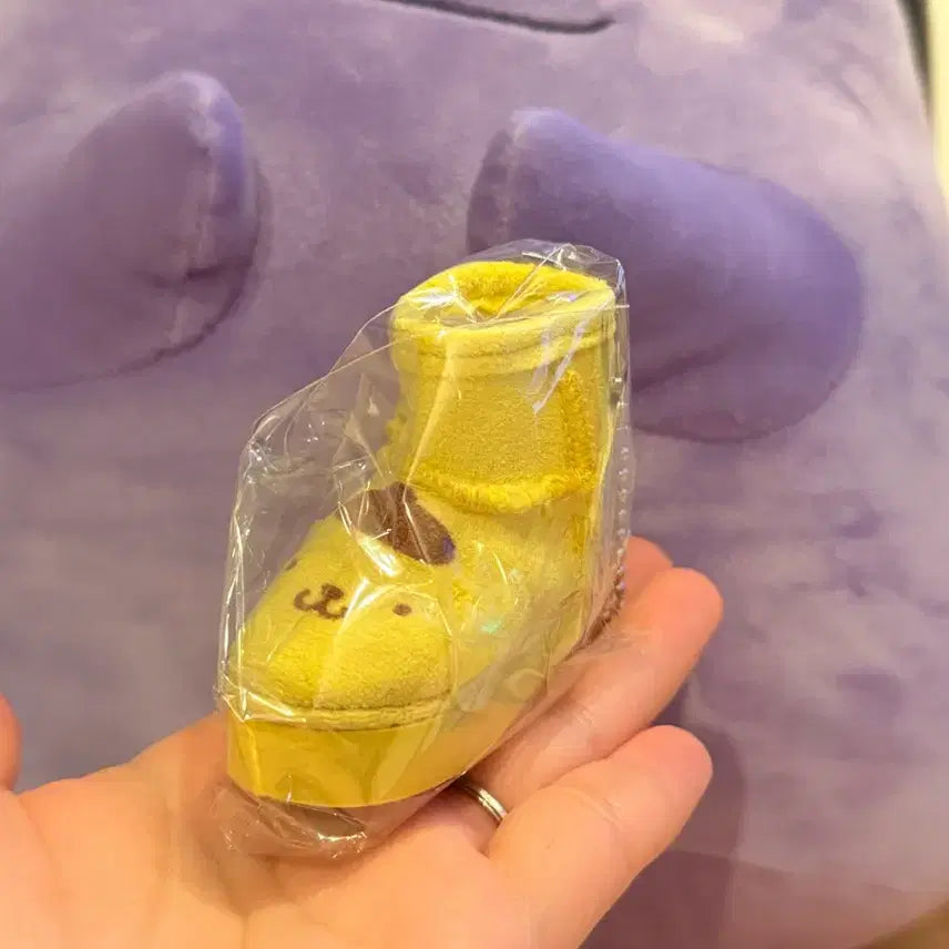 [BUNJANG] Sanrio Pompompurin Secret Mini UGG Boots Keyring / [미개봉] 산리오 시크릿 미니 어그부츠 키링 (폼폼푸린)