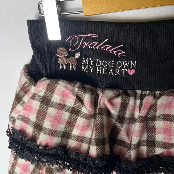[SOLD OUT] [Tralala] 트랄라라 갸루 체크 큐롯 스커트