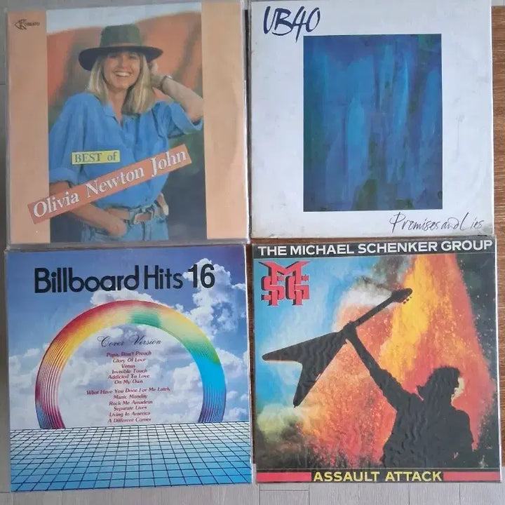 [BUNJANG] Olivia Newton-John / UB40 / MSG 8LP Bundle Set / 올리비아 뉴튼존/빌보드 히트/UB40/MSG 미개봉 8LP