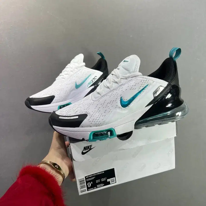 [BUNJANG] Nike Air Max 270 White/Blue Men&
