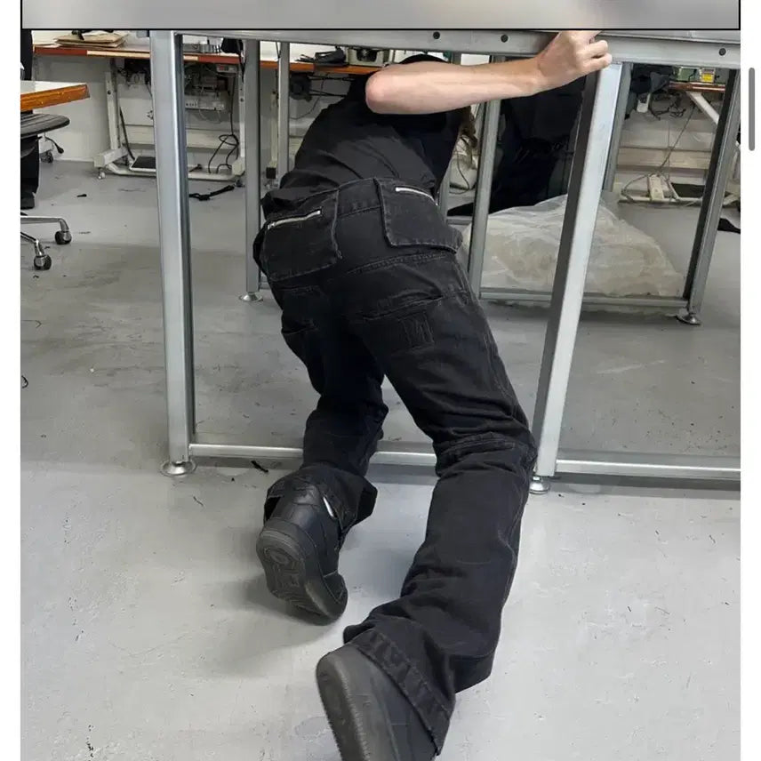 [SOLD OUT] 플라스틱프로덕트 MPa BAG PANTS(black)