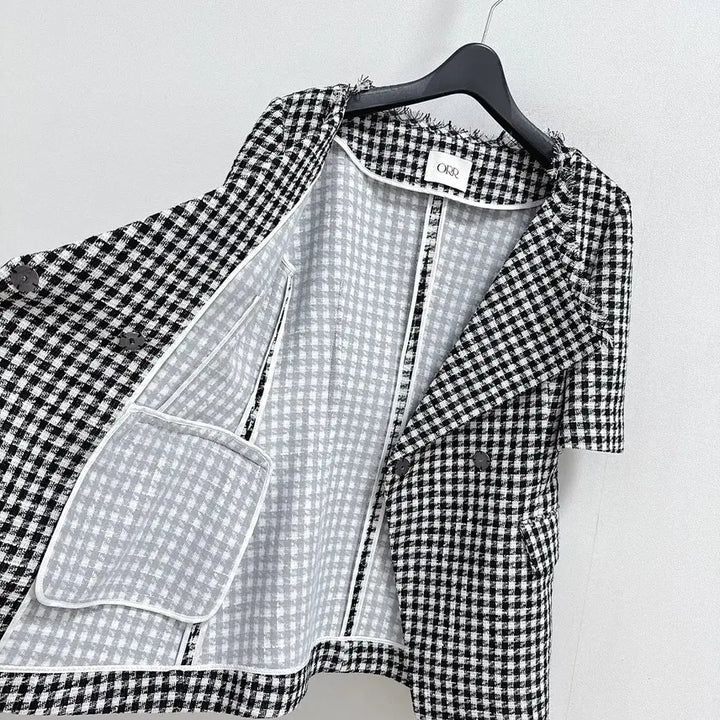 [BUNJANG] Or Hourglass Tweed Jacket / 오르 아워글래스 트위드 자켓