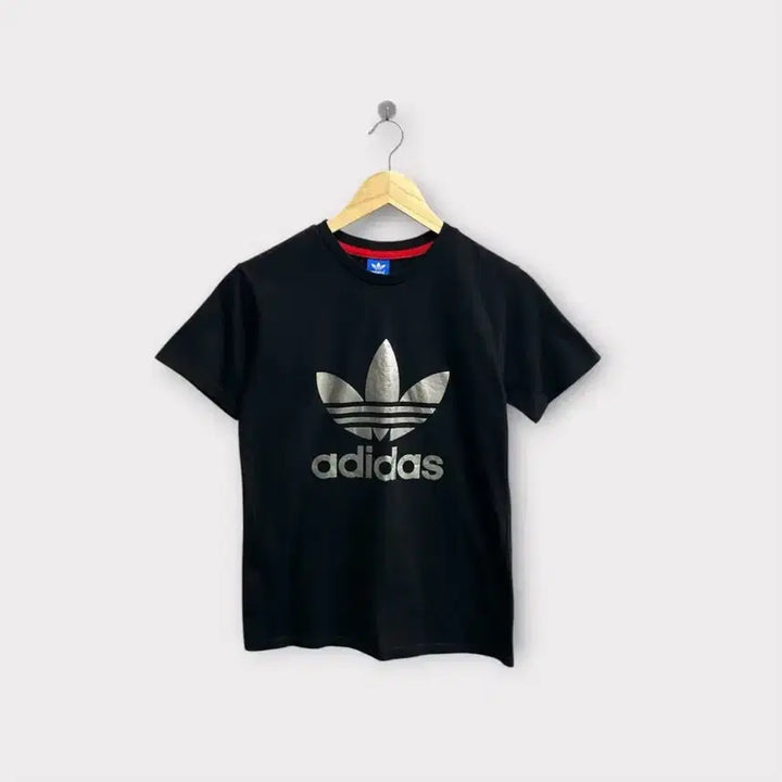 [BUNJANG] Adidas Adicolor Silver Mark Trefoil T-shirt S / 아디다스 아디컬러 실버마크 트레포일 티셔츠 S