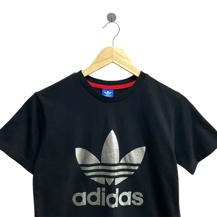[BUNJANG] Adidas Adicolor Silver Mark Trefoil T-shirt S / 아디다스 아디컬러 실버마크 트레포일 티셔츠 S
