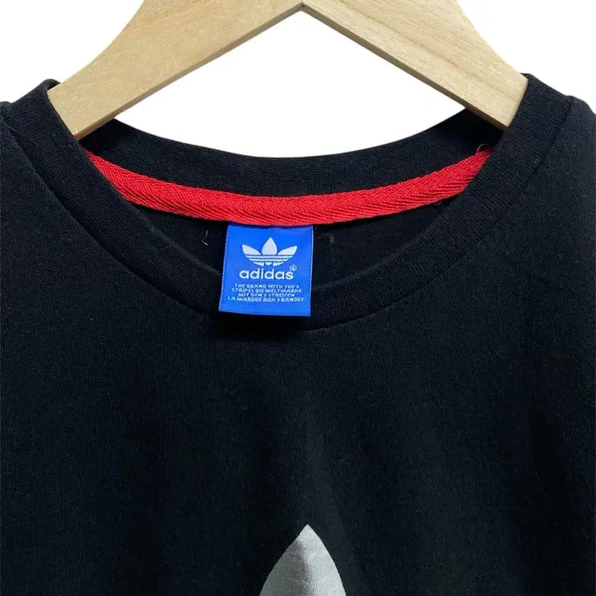 [BUNJANG] Adidas Adicolor Silver Mark Trefoil T-shirt S / 아디다스 아디컬러 실버마크 트레포일 티셔츠 S